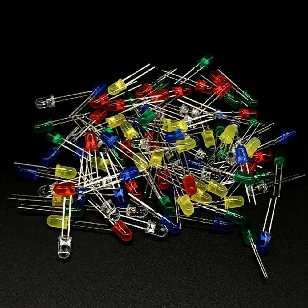 Metal Film Resistor Assortment Kit Led Diodes Electrolytic Capacitor Ceramic Set Transistor Pack Diy Electronic Components Kits
