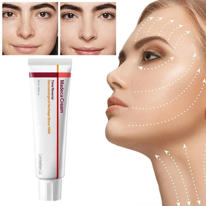 Korea Madeca Cream Time Reverse Moisturizer Long Lasting Hydration Dry Skin Daily Skincare Barrier Repair Reduce Wrinkles Lift