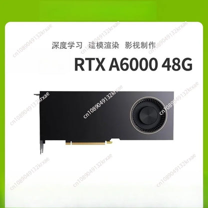 48GB RTX A6000,  High-tech workstation graphics card   4 DP high-performance graphics card