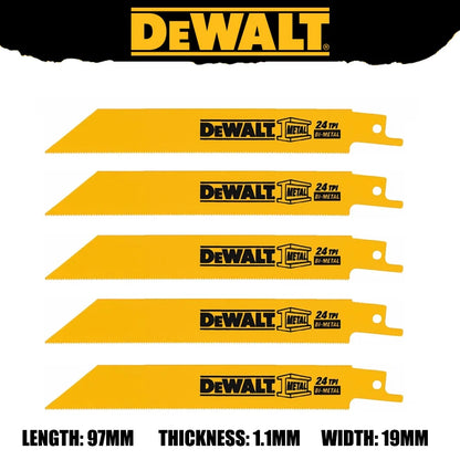 DEWALT Original Bi-Metal Reciprocating Saw Blades Sturdy Durable Tools Accessories DW4808 DW4802 DW4812 DW4813 DWA4186