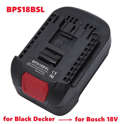 Power Tool Adapter DM18M MT20BSL Converter For Bosch For BlackDecker 18V Li-ion Battery for Makita/Milwaukee/Dewalt Tools