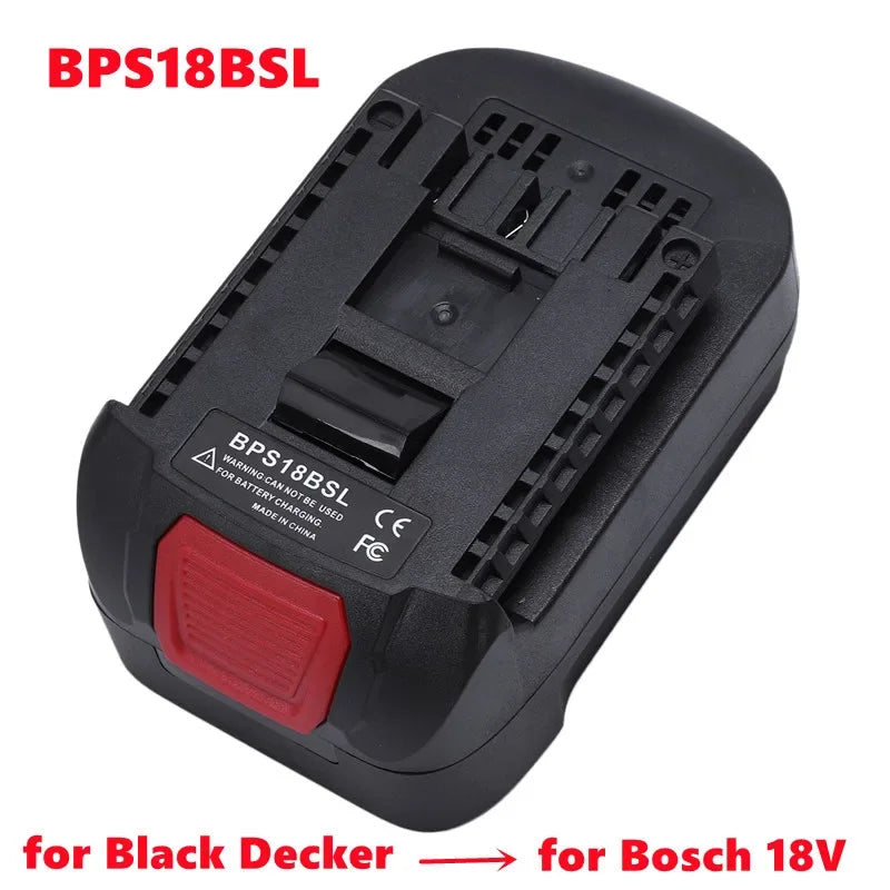 Power Tool Adapter DM18M MT20BSL Converter For Bosch For BlackDecker 18V Li-ion Battery for Makita/Milwaukee/Dewalt Tools