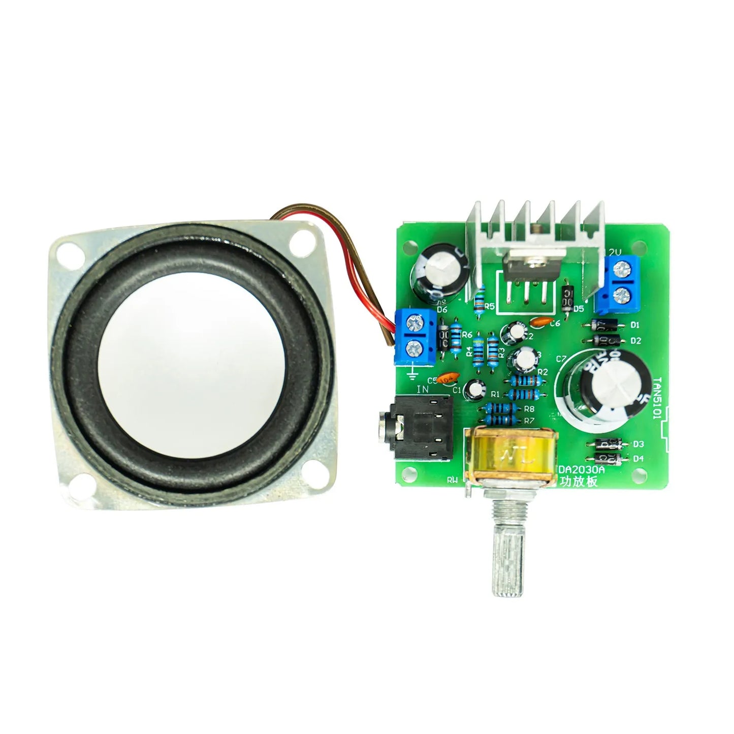 TDA2030A Mono Amplifier Kit DIY Electronic Product for Practicing Welding Circuit Board and Assembling Components