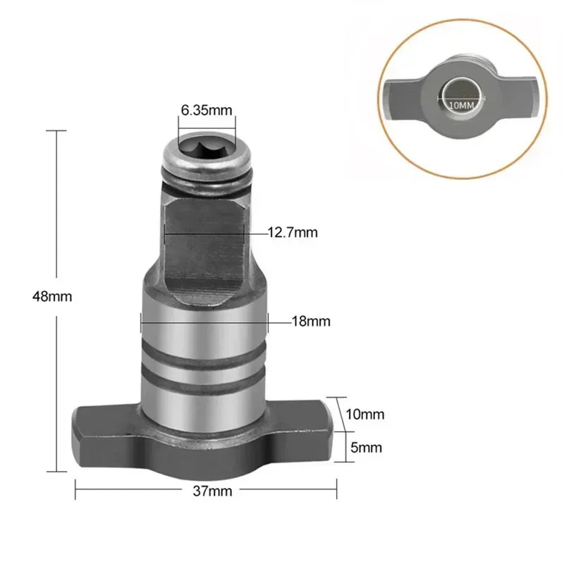 For Parkside A1 B2 for Dewalt Tools Wrench Spindle Anvil for Electric Brushless Impact Shaft Accessories Refitted Screwdriver