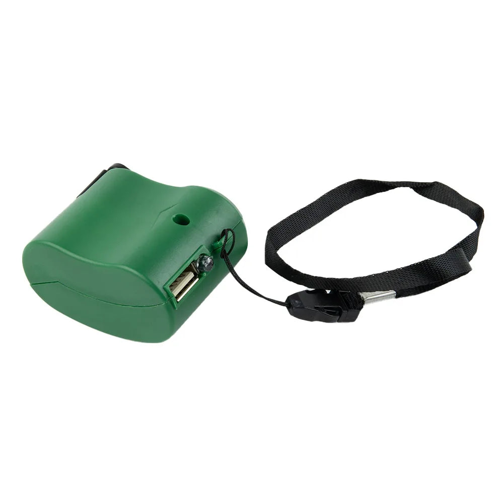 5.5V Hand Crank Phone Charger (USB Cable Not Included)Generator Manual Dynamo Mobile Charge Electric Equipment Parts Tools