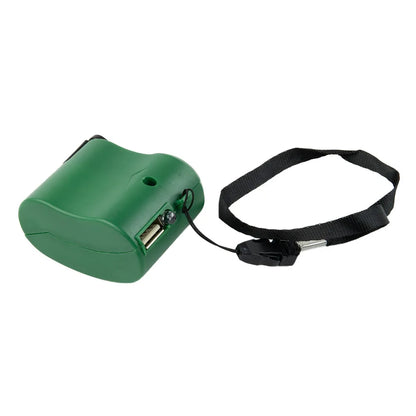 5.5V Hand Crank Phone Charger (USB Cable Not Included)Generator Manual Dynamo Mobile Charge Electric Equipment Parts Tools