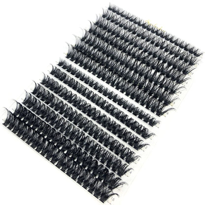 AMSDCN 100/280 clusters 30D 40D 60D 80D curly eyelashes naturally soft DIY makeup false eyelashes