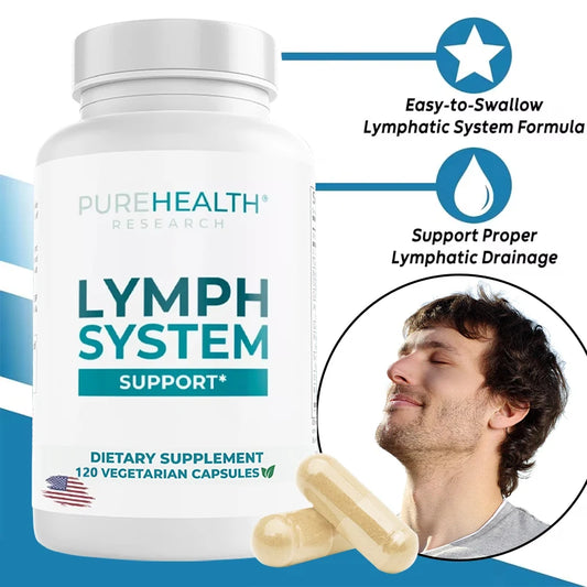 Lymphatic Drainage Supplement - Contains Dandelion Extract, Intestinal Lipid Absorption, Improves Immunity, Relieves Swelling