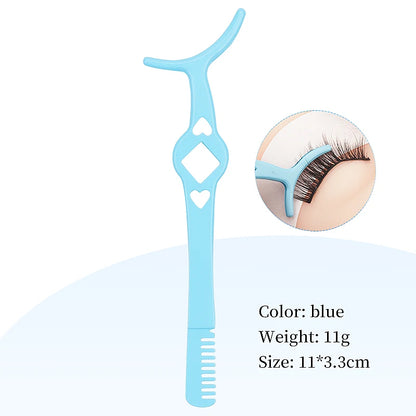 1Pcs False Eyelash Tweezer Eye Lash Applicator Comb Makeup Tools Auxiliary Curler Mink Eyelashes Extension Professional Tweezers