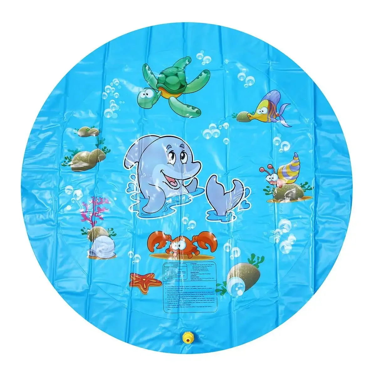Water Splash Pools Kids Outdoor Funny Toys Children Inflatable Round Sprinkler Mat Yard Water Spray Pad