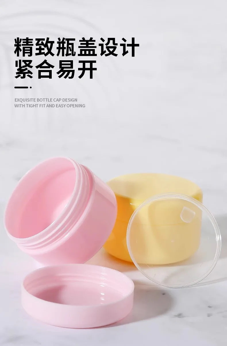 20/30/50/100g Multi-color Cream Bottle Cream Box Sample Bottle Lotion Cosmetic Container Refillable Bottles Empty Makeup Jar