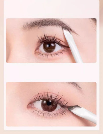 5/8/10pcs Natural Eye Makeup Brushes Set Detail Eyeshadow Brush Makeup Brush Kit White Ultra Soft Eyeshadow Eyeliner Makeup Tool