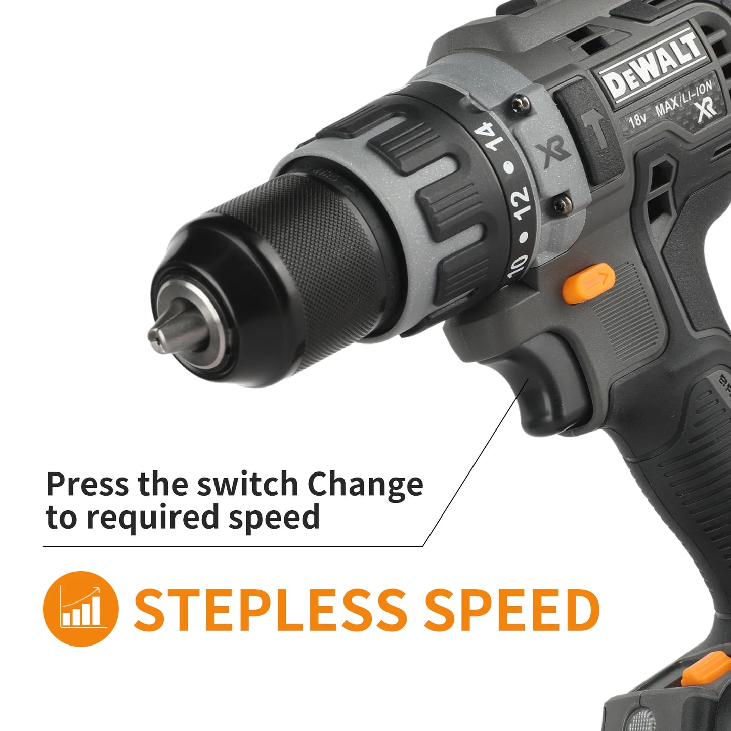 Dewalt DCF85m Cordless Brushless Impact Drill Brushless Drill Multifunctional Rechargeable Portable 20V Battery Power Tools