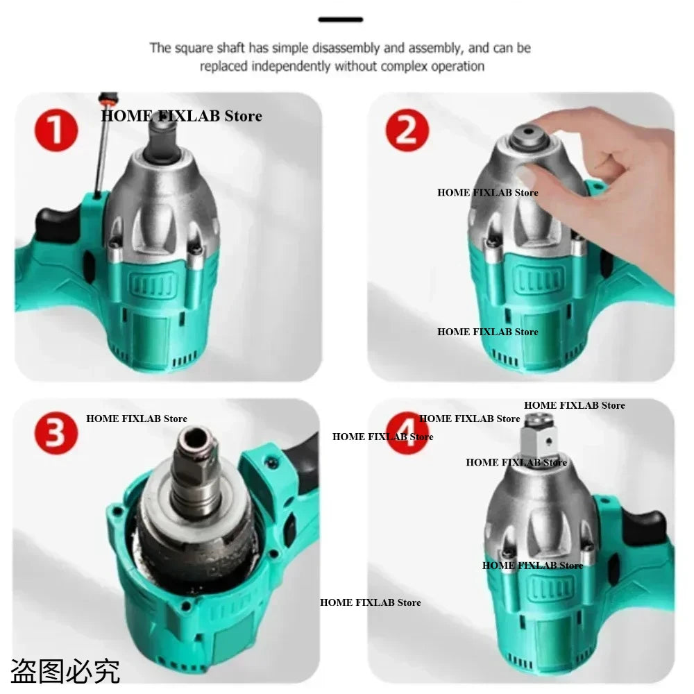 For Parkside A1 B2 for Dewalt Tools Wrench Spindle Anvil for Electric Brushless Impact Shaft Accessories Refitted Screwdriver
