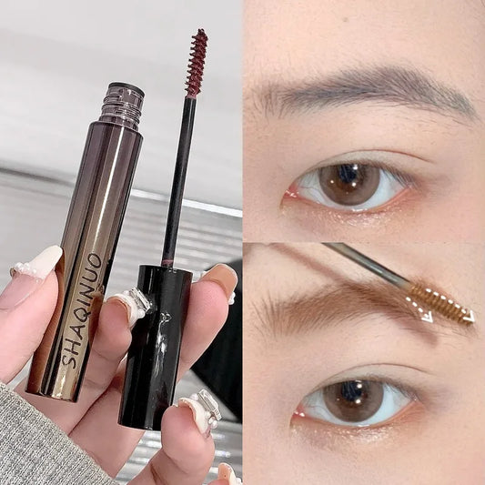 Natural Dyeing Eyebrow Cream Waterproof Berry Pink Brown Tint Eyebrow Mascara Eyes Makeup Long-lasting Brow Enhacer Gel Cosmetic