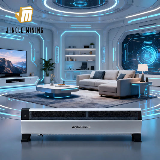 Canaan Avalon Mini 3 37.5TH/S 800w Home Use bitcoin miner Jingle Mining crypto mining machine bitcone miners Household Baseboard