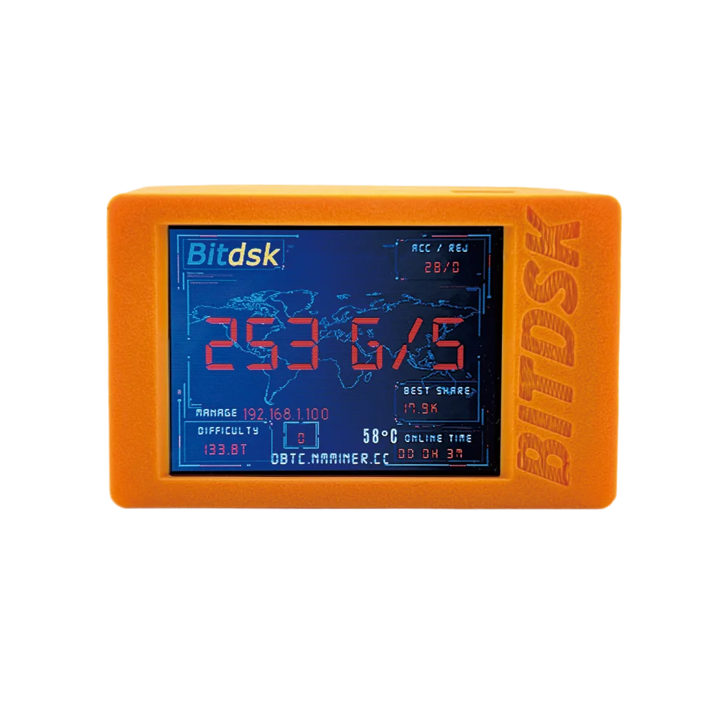 New 2026 Latest Bitdsk U1 280Gh/s Bitcoin Miner BM1397 Asic Chip nerdminer Home Mining  BTC Cryptos Miner device Solo Lottery