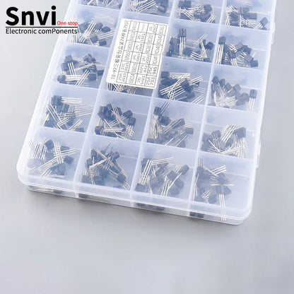 Transistor package S8550 SS8050 9012 9013 9014 TL431 SMT direct insertion transistor kit