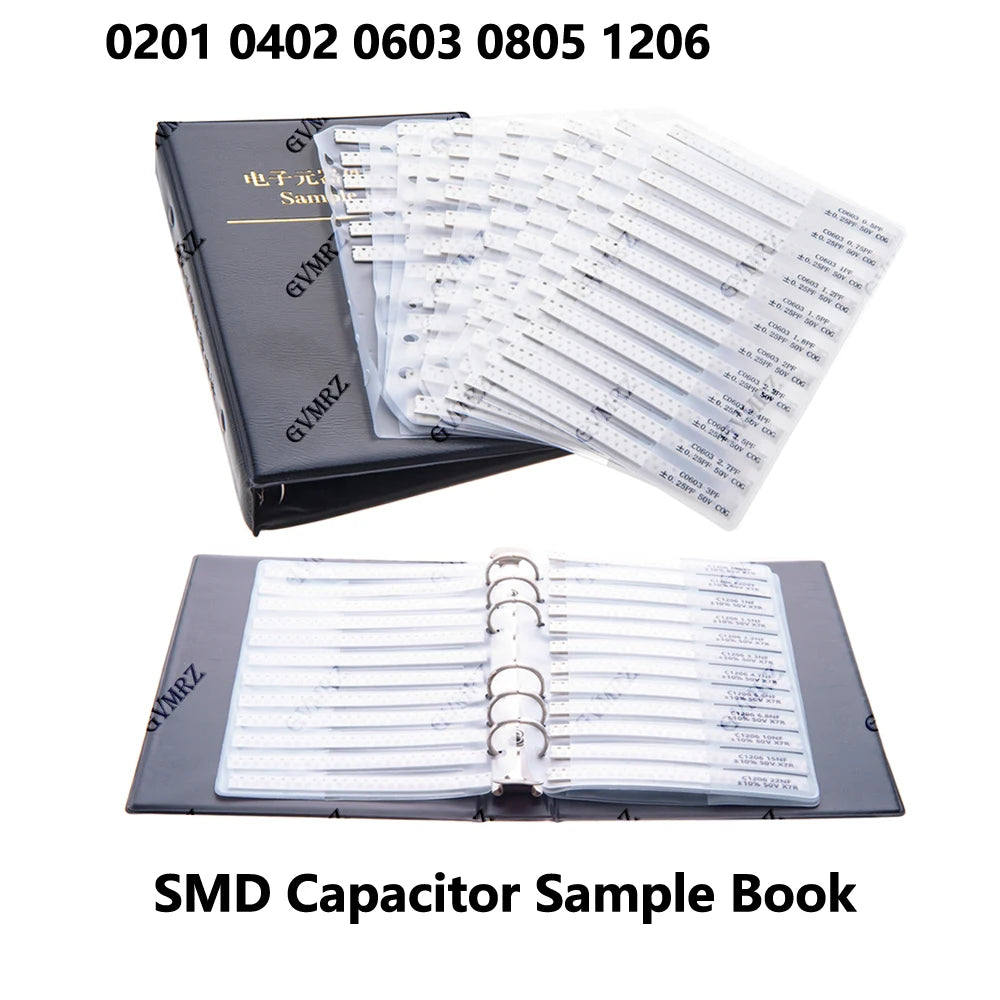 Transistor triode KitCapacitors Kit SMD Capacitor Sample Book 0201 0402 0603 0805 1206 Assortment Pack DIY(50Value/80Value ect.)