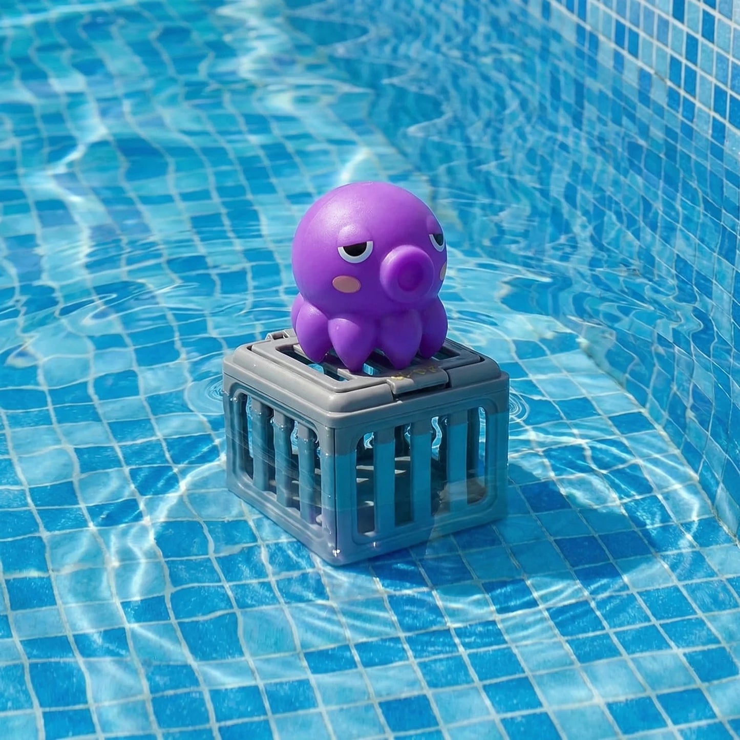 Kids Pool Diving Toys with Fish Box Floating Animals Water Swimming Dive Pool Game for Boys Girls Fun Outdoor Beach Party Gifts