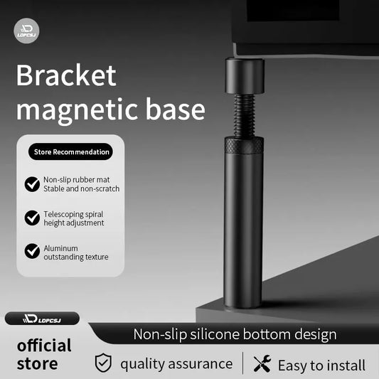 Ldpcsj computer graphics card bracket vertical vertical telescopic jack acrylic adjustable fixed graphics card support frame