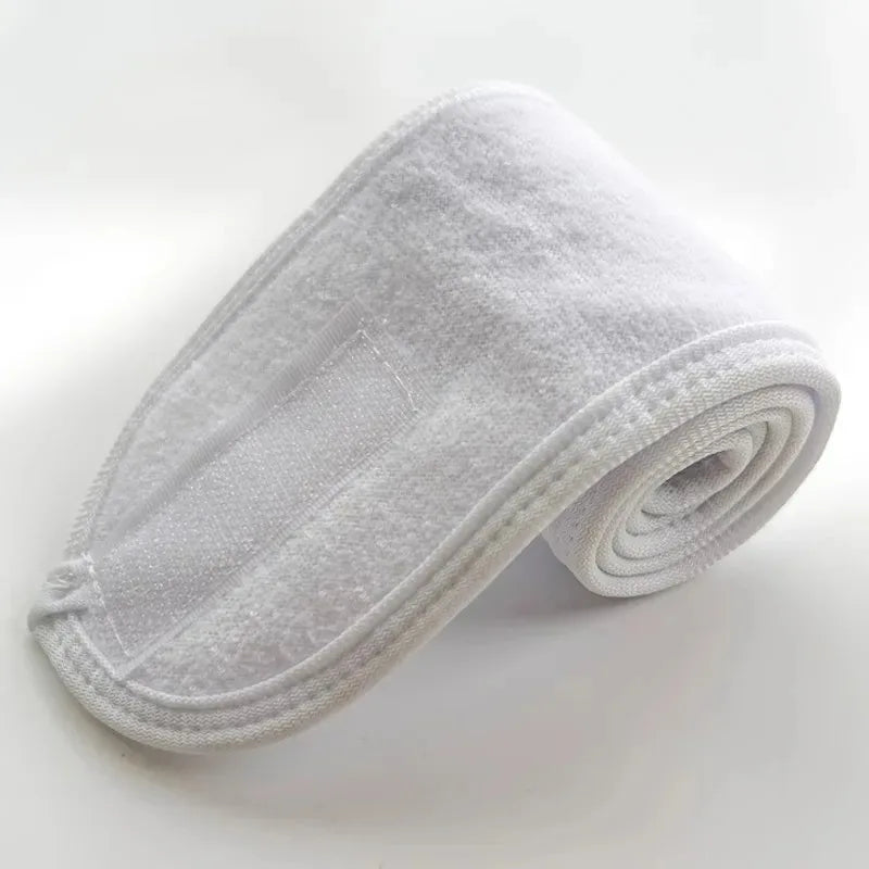 Fashion Women Wide Hairband Adjustable Makeup Wash Face Toweling Hair Wrap Headbands Face Washing Yoga Hair Make Up Accessories