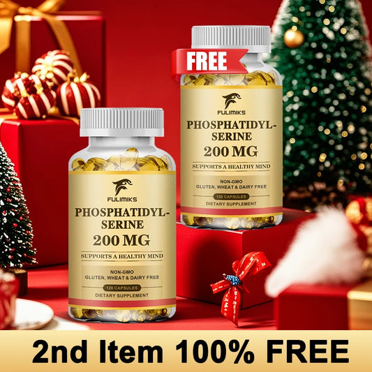 Advanced Phosphatidyl Serine Supplement, for Memory, Cognitive, Concentration, Reduces Stress Hormones & Fatigue, Sharp Focus