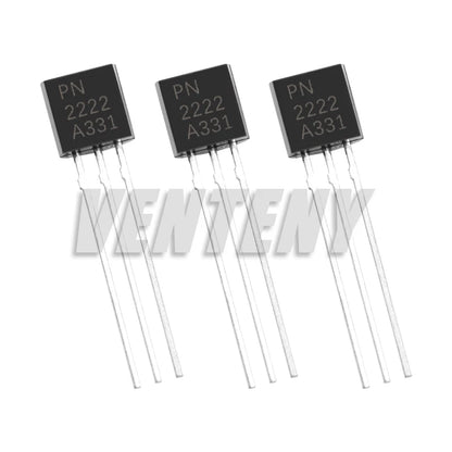 50/100PCS Transistor Kit 2N2222 TO92 NPN 30v 800MA Transistors Electronic kit