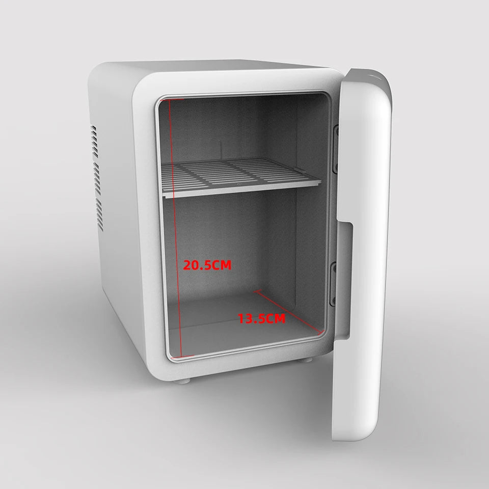 4L Mini Beauty Refrigerator With Cooling And Heat  Both Car Home Use Refrigerated Storage For Skincare Products To Keep Fresh