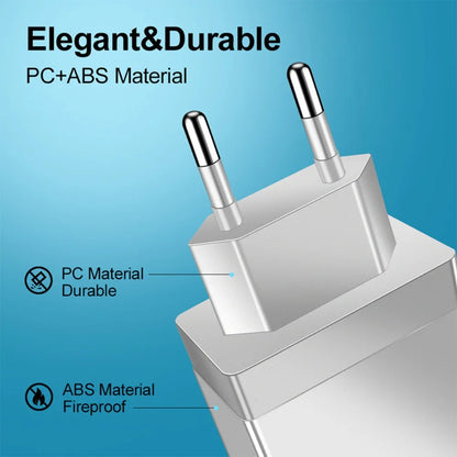 3A EU/US Plug USB Charger 4 Ports Quick Charge 3.0 Mobile Phone Charger Adapter For iPhone Huawei Xiaomi Travel Mobile Charger