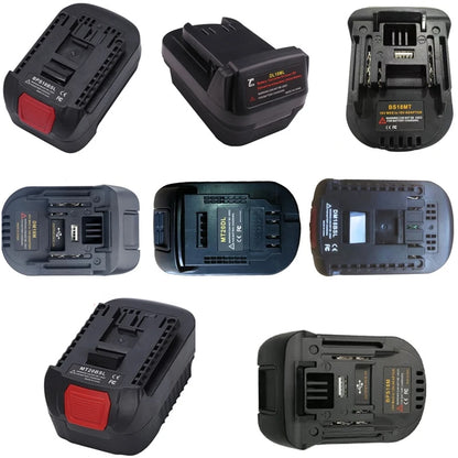 Power Tool Adapter DM18M MT20BSL Converter For Bosch For BlackDecker 18V Li-ion Battery for Makita/Milwaukee/Dewalt Tools
