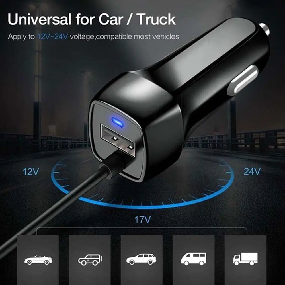 Car Charger USB Quick Charger 3.0 Auto Charger Mobile Phone Micro Type C Fast Cable For Huawei For IPhone Android Chargers Tools