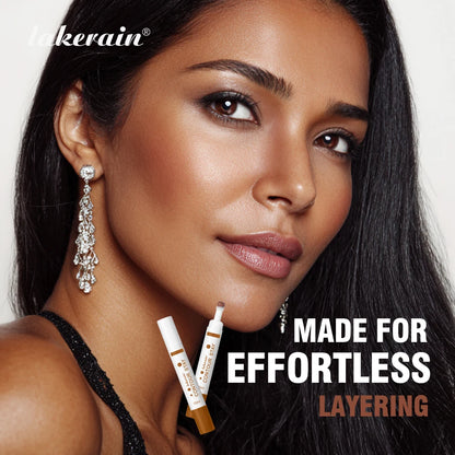 6-colors Moisturizing Liquid Contour Stay Cream Bronzer Waterproof Lightweight 3D Concealer Nourishing Face Contour Makeup