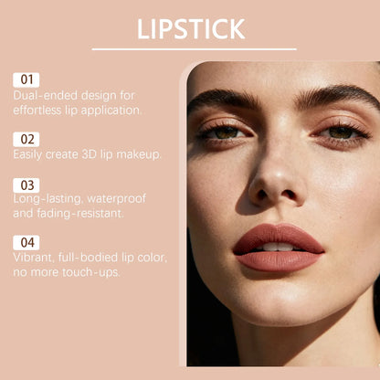 Secret Party Christmas Lipstick Long Lasting Matte Shimmer Silky Smooth Velvet Lipstick High Rendering Women Makeup Cosmetic