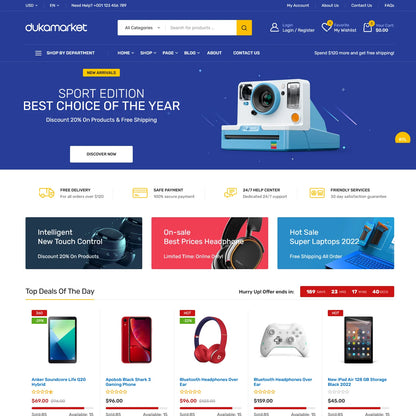 Website Design & Mobile App Development with Opensource WordPress Theme & Templates Online Customization Web Builder Software