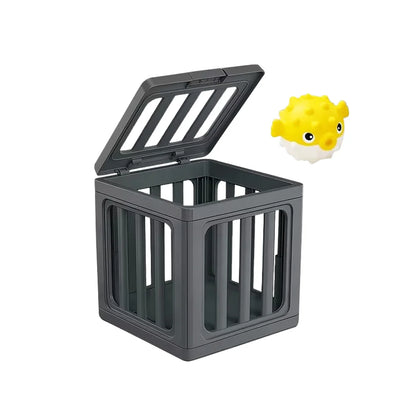 Children's Swimming Pool Diving Toys, Swimming Toys with Fish Box, Floating Animals Suitable for Children Over 3 Years Old
