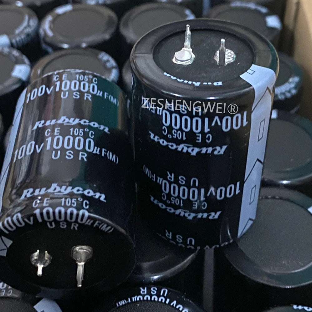 1-20PCS 100V10000UF Electrolytic capacitor 10000UF100V 10000uf 100v 35*50mm Amplifier Audio Filter Capacitors