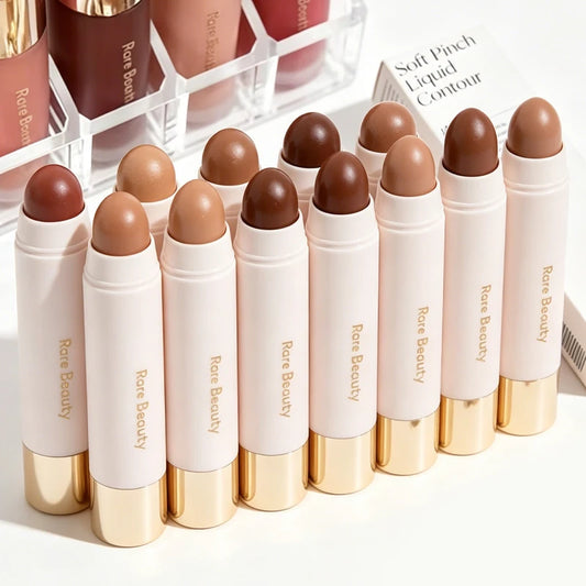 New Rare Beauty Always Sunny Silky Three-dimensional Bronze Contour Stick Natural Shadow Makeup Liquid Blusher Facial Cosmetics