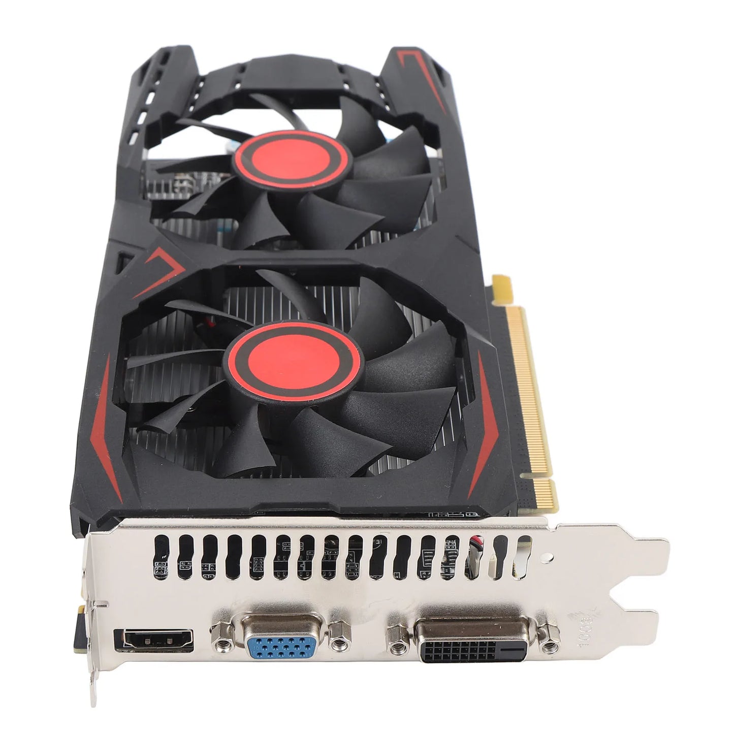 Graphics Card 6GB GDDR5 192BIT Double Fan PCIE 2.0 16X Slot Supports DVI VGA HD Multimedia Interface Gaming Video Card