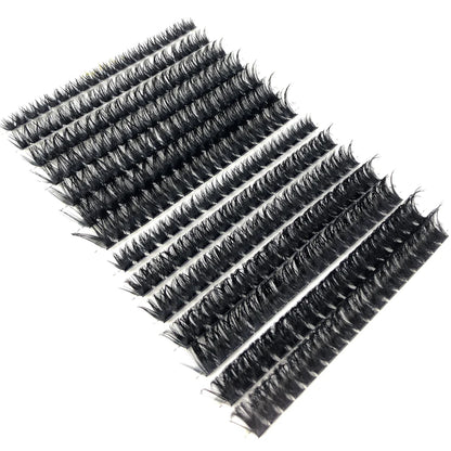 AMSDCN 100/280 clusters 30D 40D 60D 80D curly eyelashes naturally soft DIY makeup false eyelashes