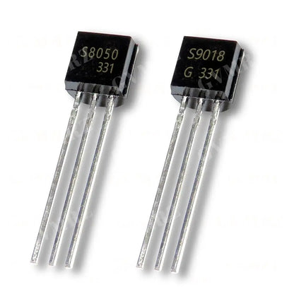180PCS 18Values TO-92 Transistor Kit (S9012/S8050/C1815/MMBT5551 etc.) for Arduino DIY Electronic Project S8050 C1815 MMBT5551
