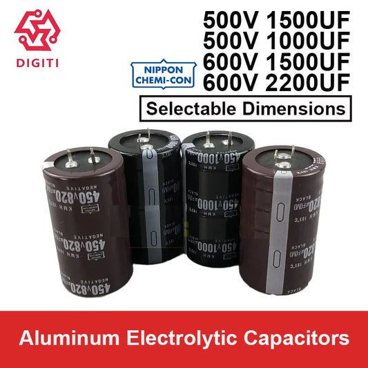 Snap-In Aluminum Electrolytic Capacitors Chemi-Con 500V1000UF 500V1500UF 600V1500UF 600V220UF  25X35 25X50 30X40 30X50 30X60 35X