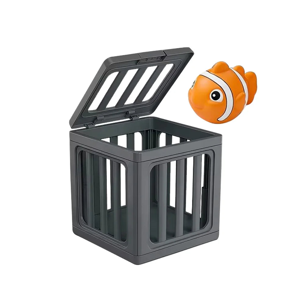 Children's Swimming Pool Diving Toys, Swimming Toys with Fish Box, Floating Animals Suitable for Children Over 3 Years Old