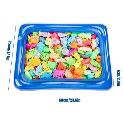 Children Bathtub Fishing Toy Swimming Bathing Pool Water Floating Fish Toy Parent-child Interactive Toys Game Children Toys new