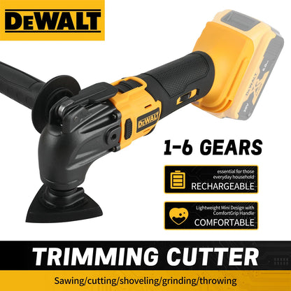 DEWALT DCS356 Brushless Oscillating Multi-Tool Rechargeable Quick Blade Change for Sanding Trimming Grinding Cutting Jobs