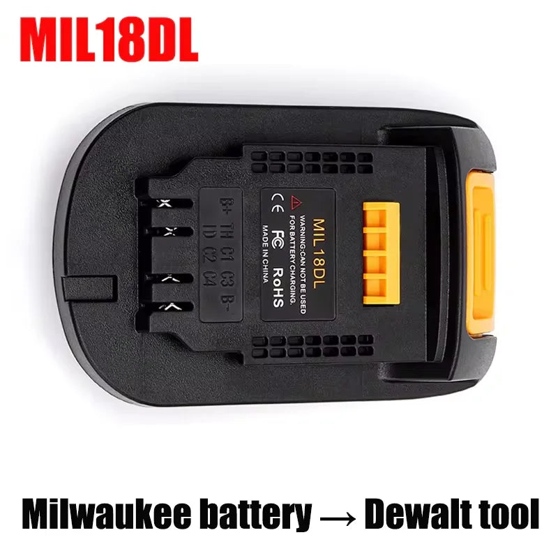 Power Tool Adapter DM18M MT20BSL Converter For Bosch For BlackDecker 18V Li-ion Battery for Makita/Milwaukee/Dewalt Tools