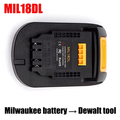 Power Tool Adapter DM18M MT20BSL Converter For Bosch For BlackDecker 18V Li-ion Battery for Makita/Milwaukee/Dewalt Tools