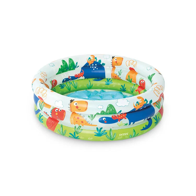 Inflatable Baby Swimming Pool Summer Kids Water Game Play Center Backyard Round Lovely Animal Printed Pool Child Outdoor BathTub