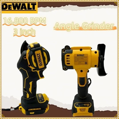 DEWALT 3 Inch Mini Angle Grinder Cordless Polishing Grinding Machine Electric Cutting Power Tools For Dewalt 20V 18V Battery