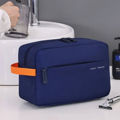 3-in-1 Travel Toiletry Bag Oxford Cloth Lightweight Waterproof Shaving Bag Handheld Makeup Bag Makeup Organizer Business